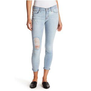 HUDSON Jeans, Harkin Crop Super Skinny with Cuff, Tomboy, Size 28, NWT